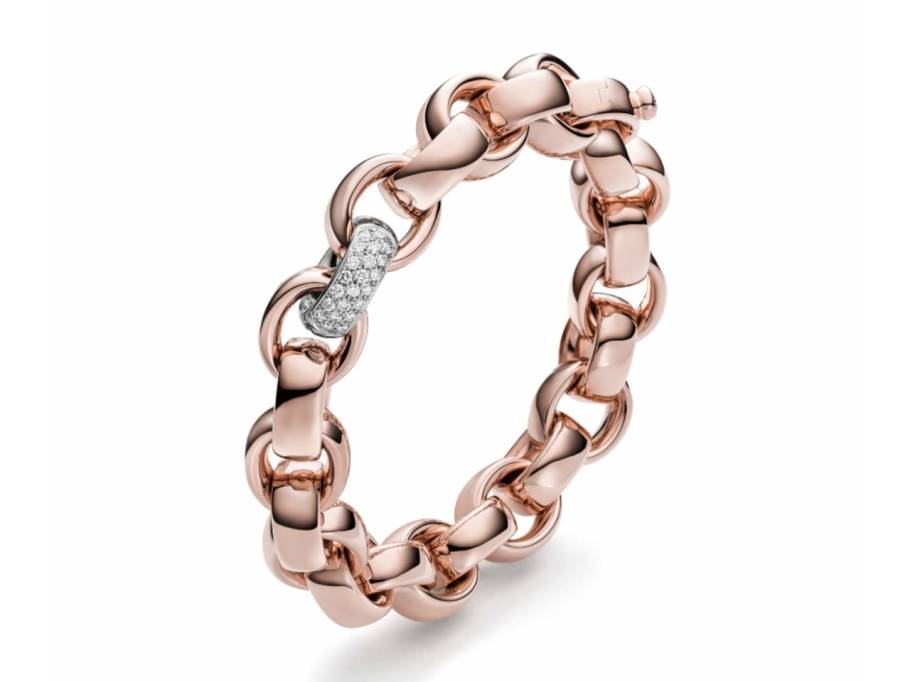 ChaCha Armband Rougeroyal 14mm Pavé
