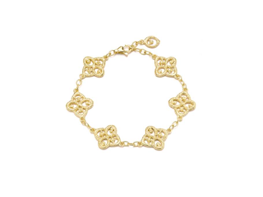 Chiara Armband Silber vergoldet 19cm