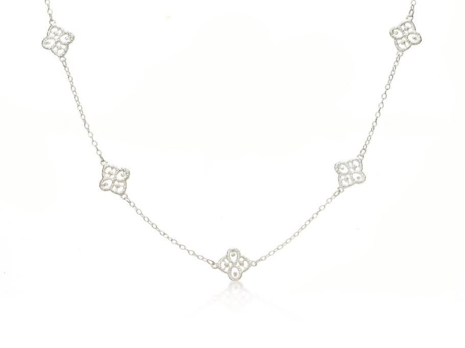 Chiara Collier Silber 80cm