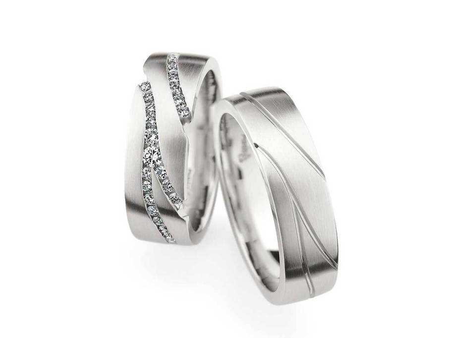 Trauring Paar Nr.  33 Platin