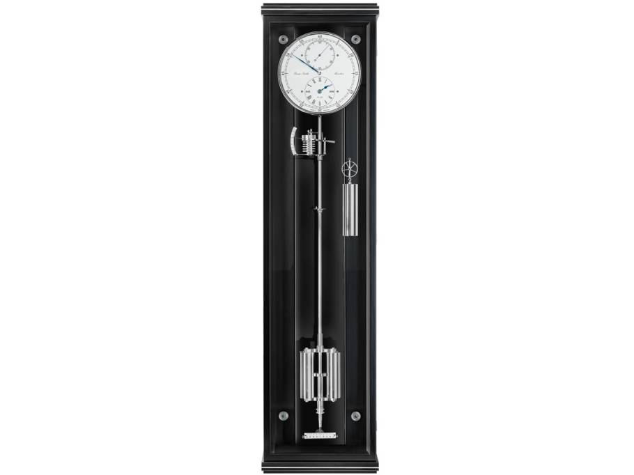 Präzisionspendeluhr Wanduhr Classica Secunda 1985 M schwarz