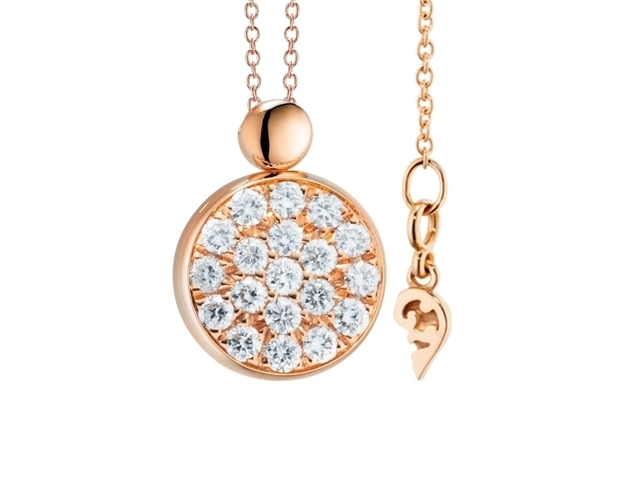 Dolcini Collier Roségold 0,30ct