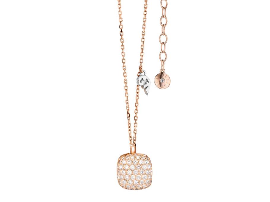 Happy Holi Collier Roségold 103 Brillanten
