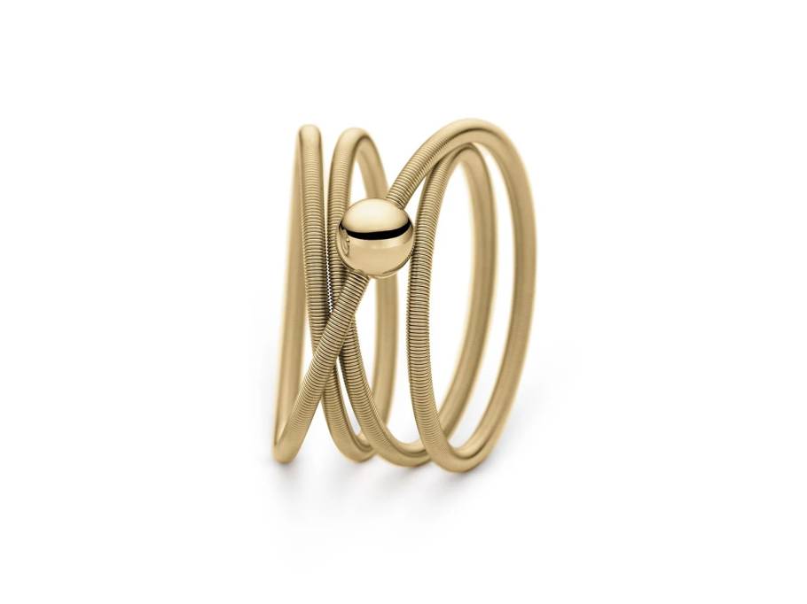 Colette Damenring 4-fach Classic Yellow