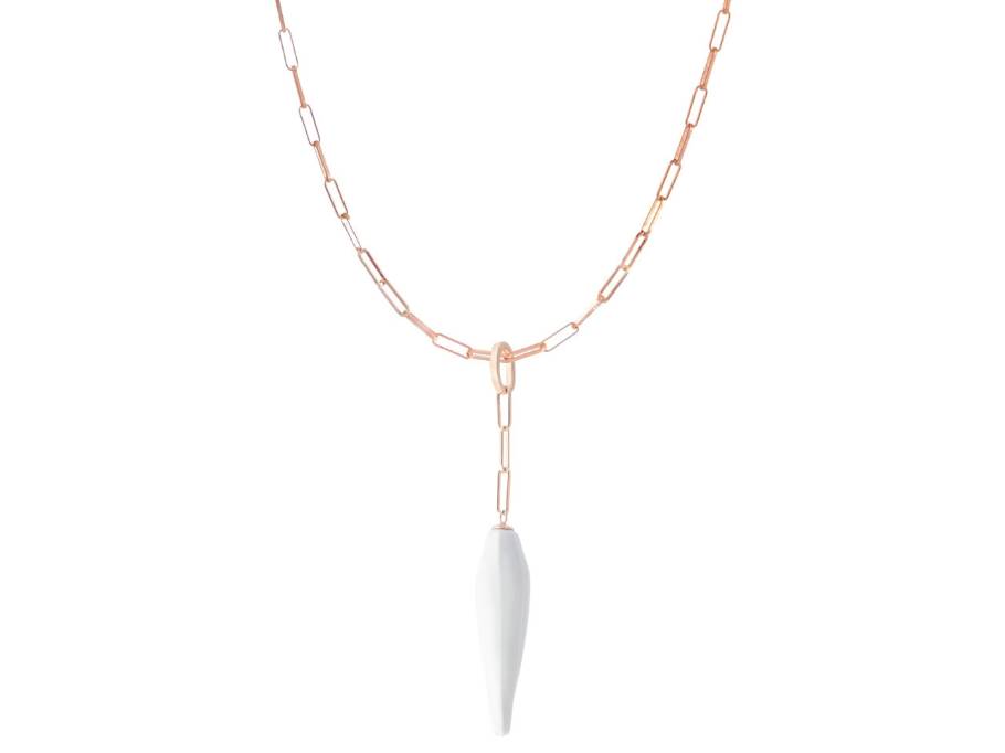 Bloom Collection Collier "Knospe" Silber rosévergoldet
