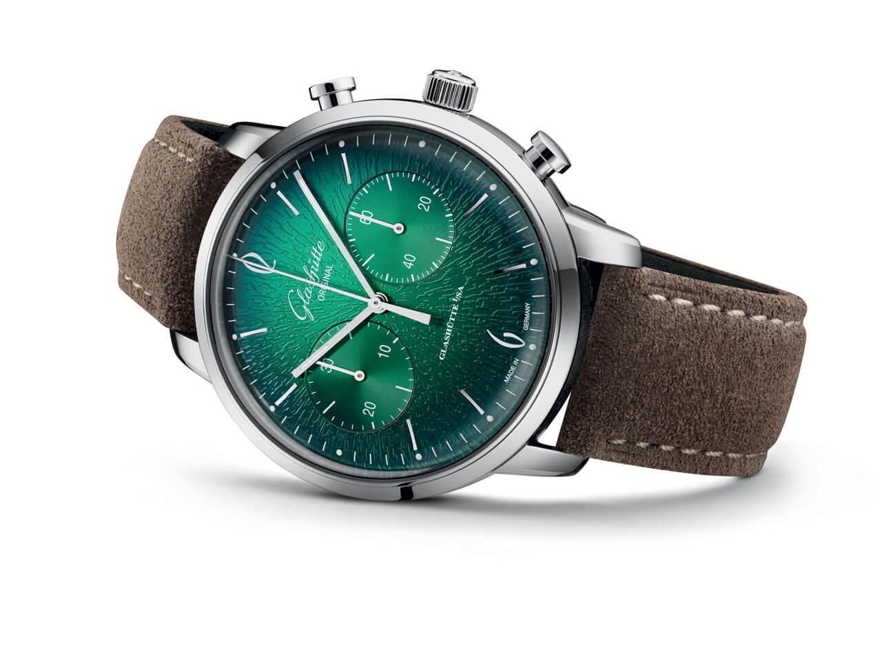 Skagen Herren-Armbanduhr Edelstahl Silber, Grün SKW6184 Fossil Herren Armba...