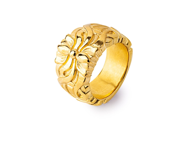 La Belle Epoque Ring Silber goldplattiert