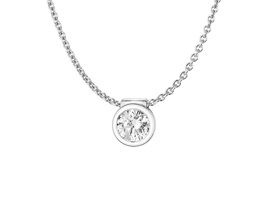 Collier Zarge  II Weißgold 0,40ct