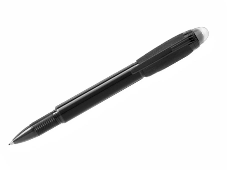  StarWalker BlackCosmos Doué Fineliner schwarz PVD-beschichtet Edelharz platiniert