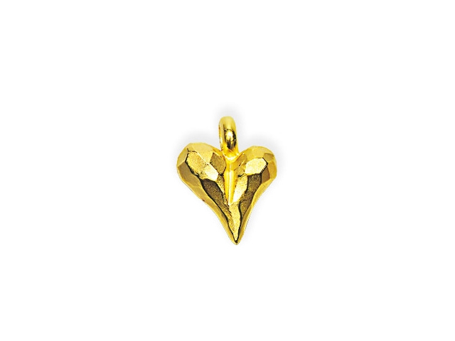 Heartbreaker kleiner Anhänger goldplattiert