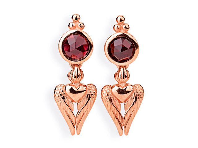 Carpe Diem Silber Ohrschmuck Granat