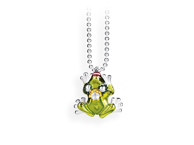 Froschkönig Anhänger kleiner schöner Frosch