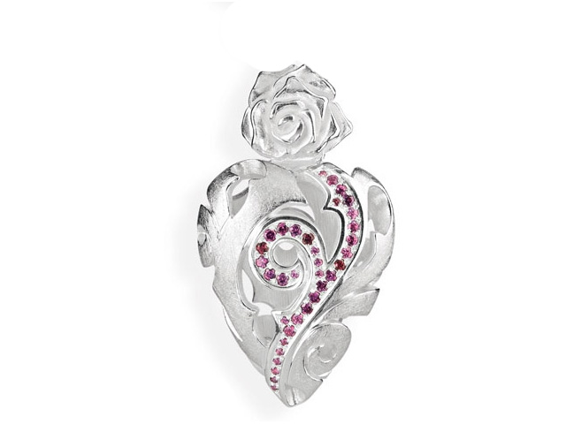 Rose of Antoine Herzanhänger