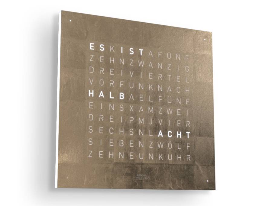 Earth 45 Creator's Edition Moon Gold mit weiß lackiertem Holz