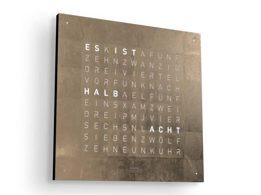 Earth 45 Creator's Edition Moon Gold mit schwarz lackiertem Holz