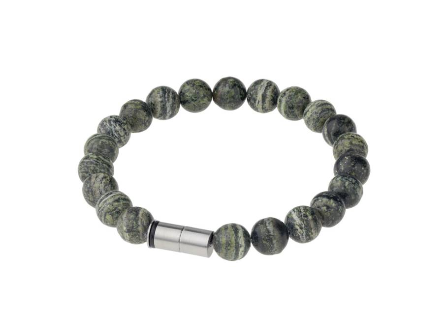 A536 EDvita petit Armband Silberauge-Perlen mit Magnetverschluss