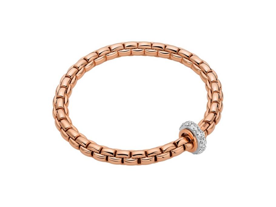  Eka Flex'It   Armband  mittel Roségold 1 Ronde mit Brillanten 1,22ct M flexibel