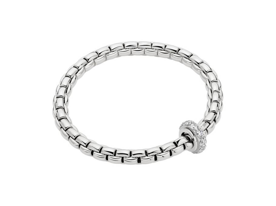  Eka Flex'It   Armband  mittel Weißgold 1 Ronde mit Brillanten 1,22ct M flexibel
