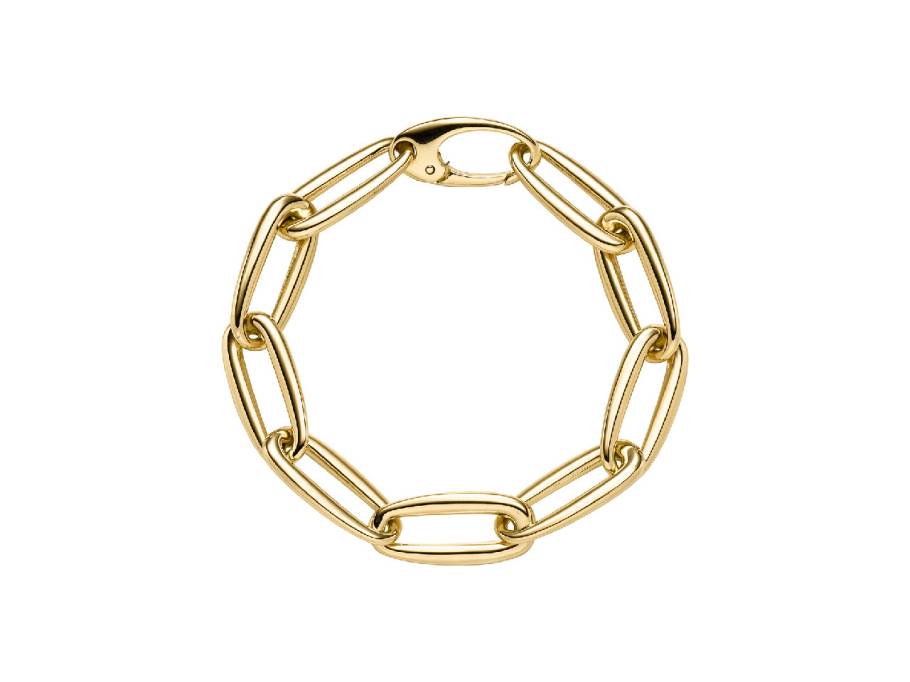 Armband Gelbgold grobgliedrig 20cm