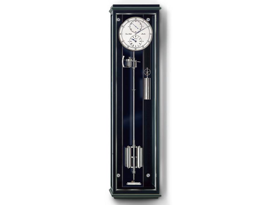 Präzisionspendeluhr Wanduhr Classica Secunda 1985 schwarz