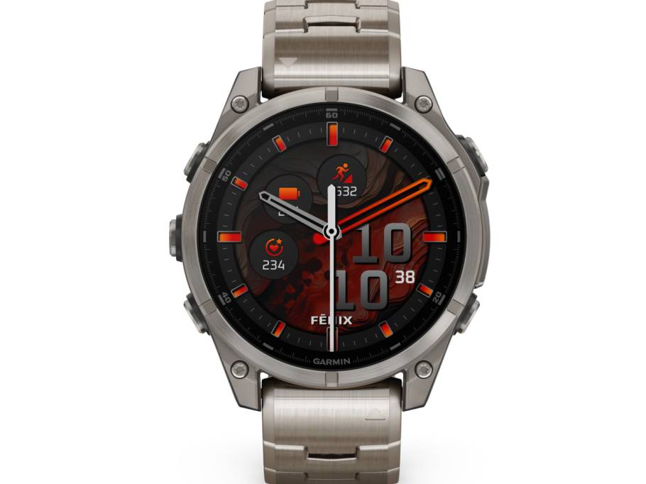 fenix 8 47mm AMOLED faserverstärktes Polymer Titan Titanband