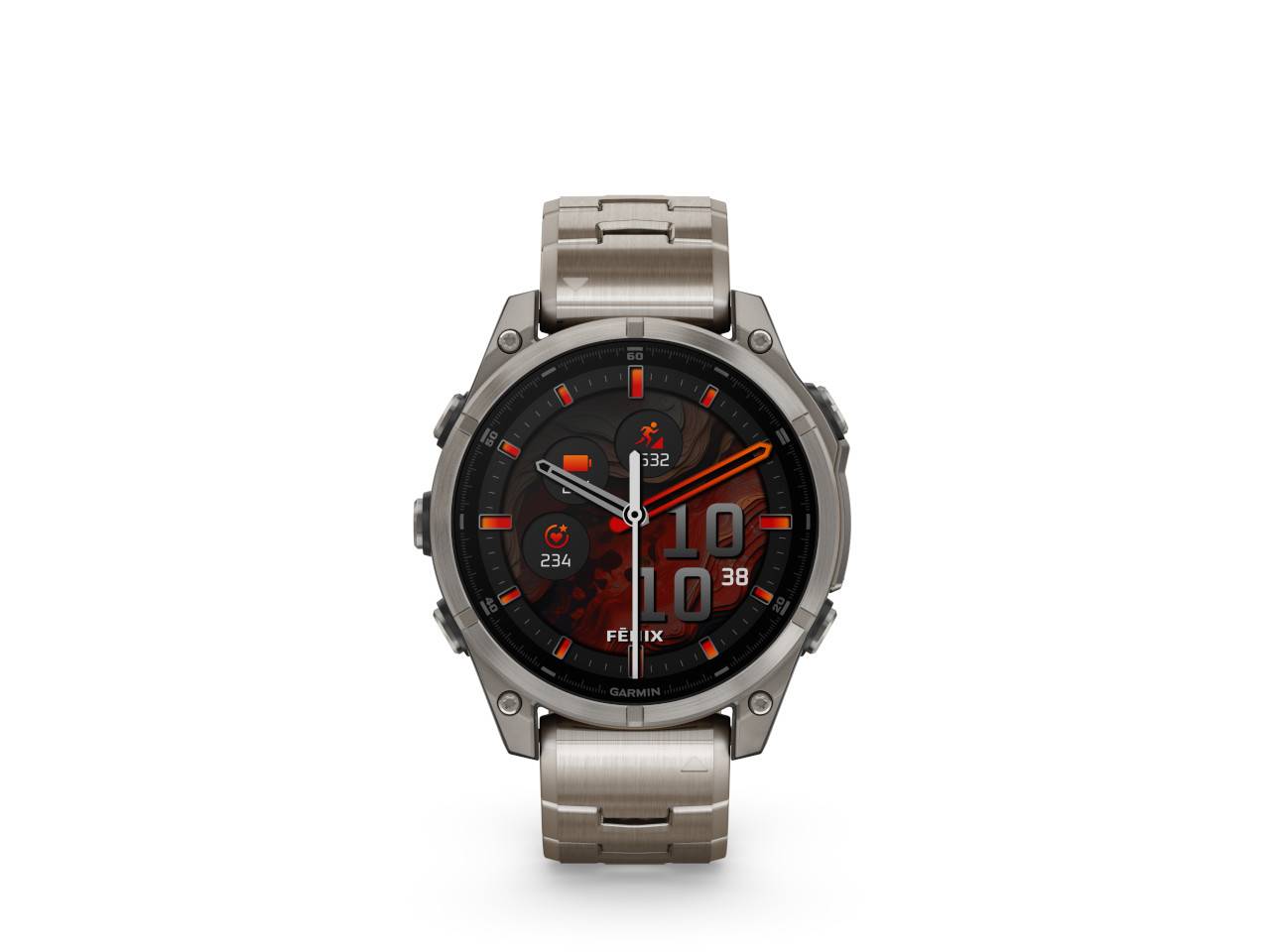 Garmin fenix 8 51mm schwarz/schiefergrau