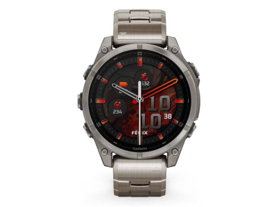 fenix 8 47mm AMOLED faserverstärktes Polymer Titan Titanband