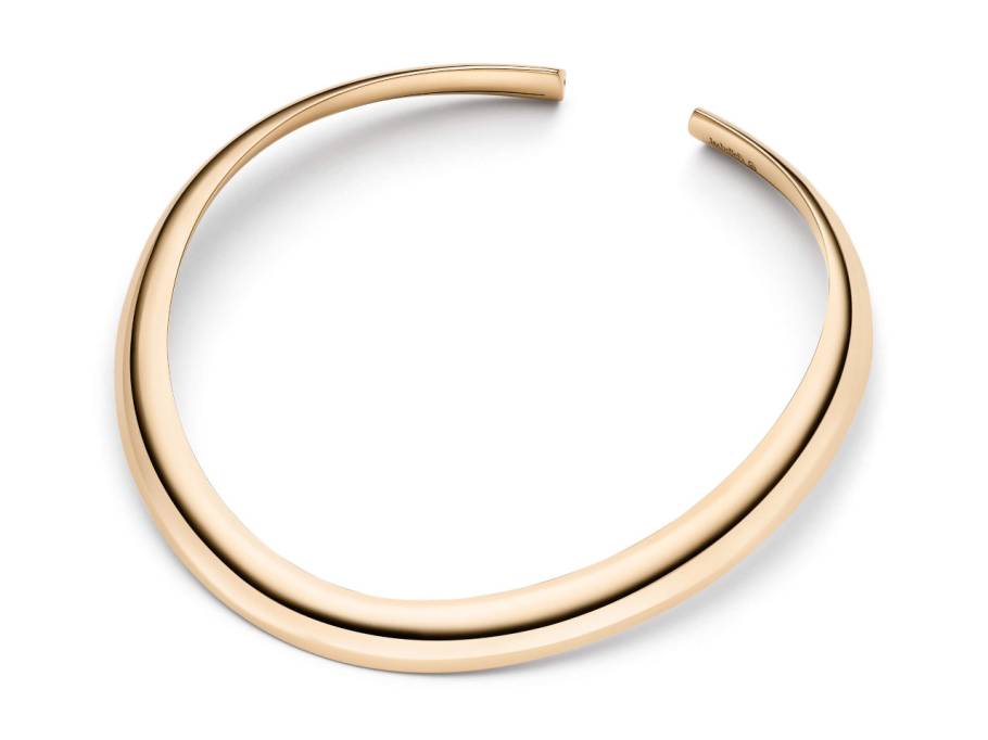 Flix.Flex Halsreif Navette Roségold 14mm 