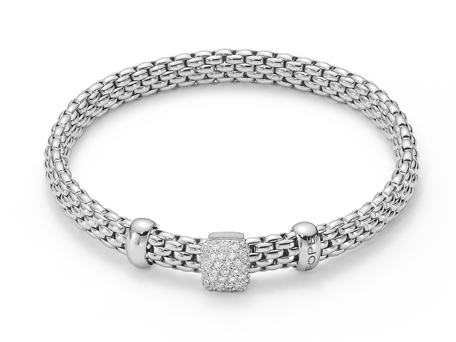 FlexIt Vendôme Armband 561B PAVE Weißgold