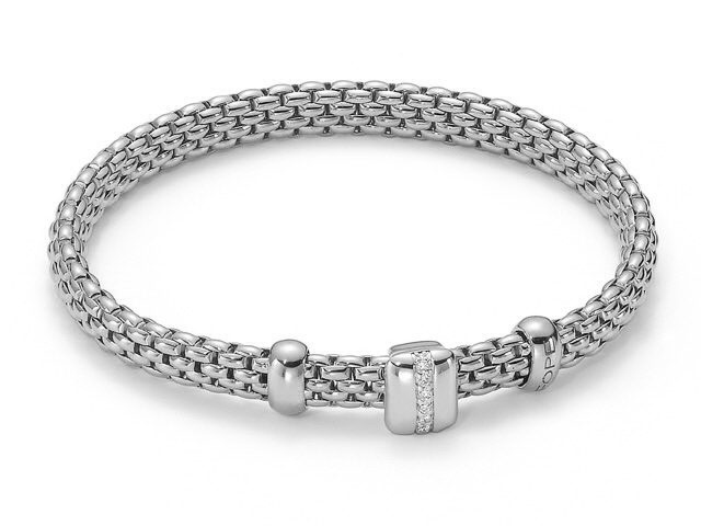 FlexIt Vendome Armband 561B BBR Weißgold