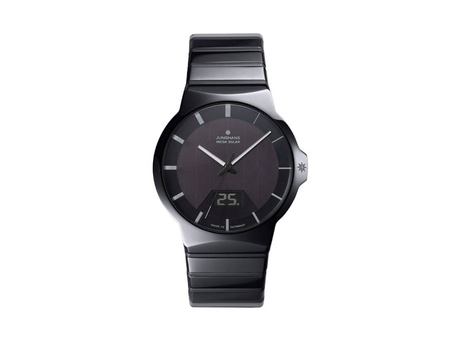 Junghans Performance Force Mega Solar Herrenuhr Keramik