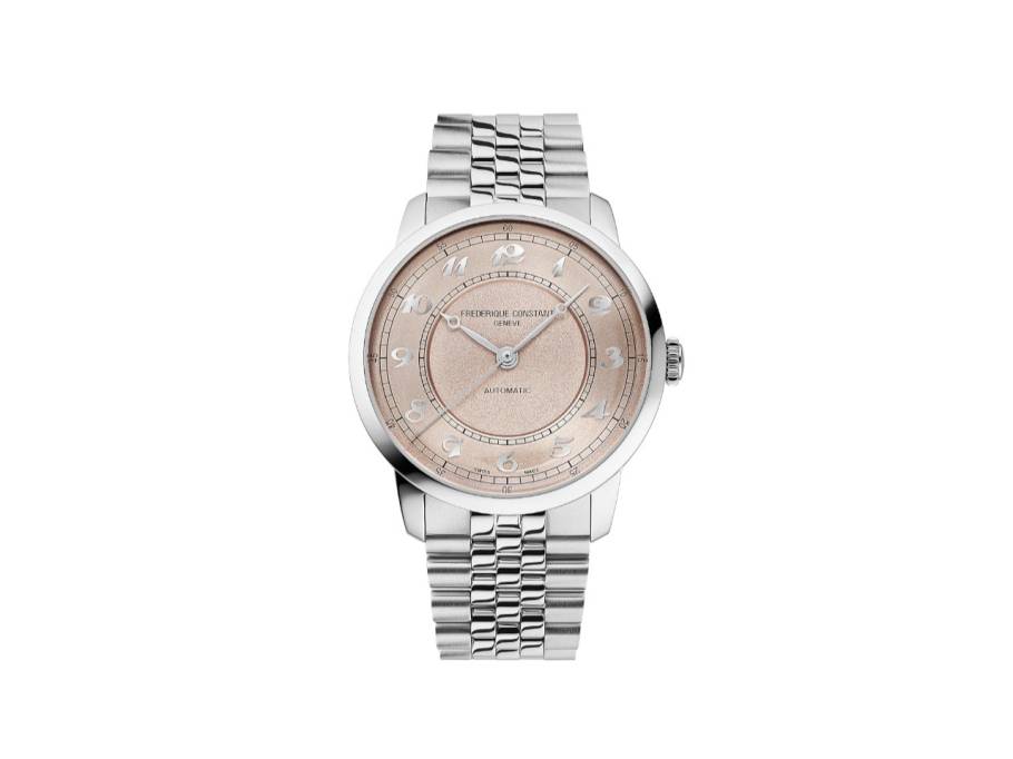 Classics Premiere Automatik Edelstahl 38,5mm beiges Zifferblatt Metallband