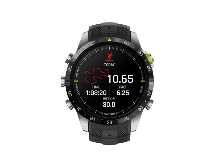    MARQ Athlete Gen 2 digital Titan 46mm schwarzes Kautschukband