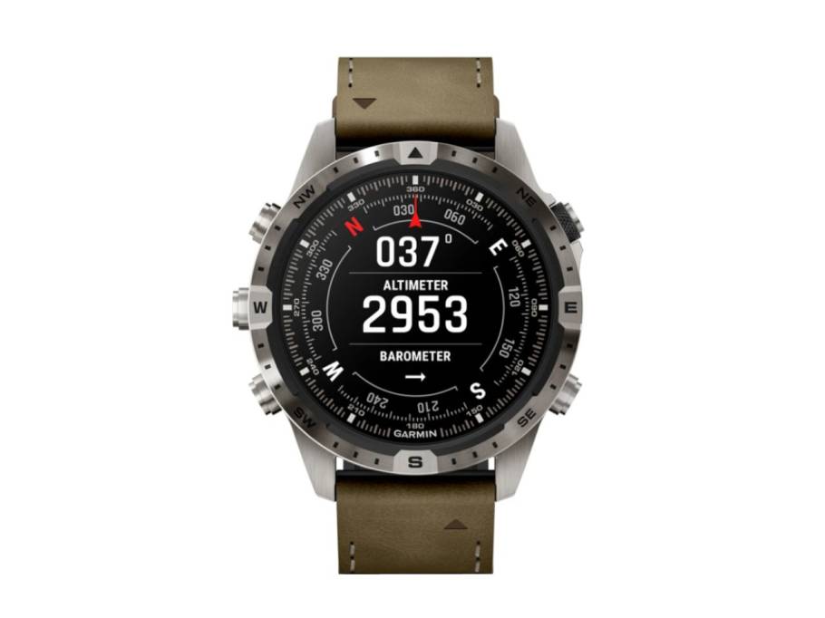 MARQ Adventurer Gen 2 digital Titan 46mm braunes Lederband