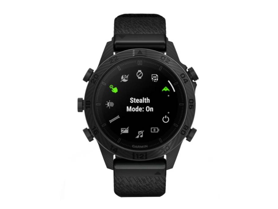    MARQ Commander Gen 2 Carbon Edition Carbon 46mm digital schwarzes Jacquard-Weave Nylonband