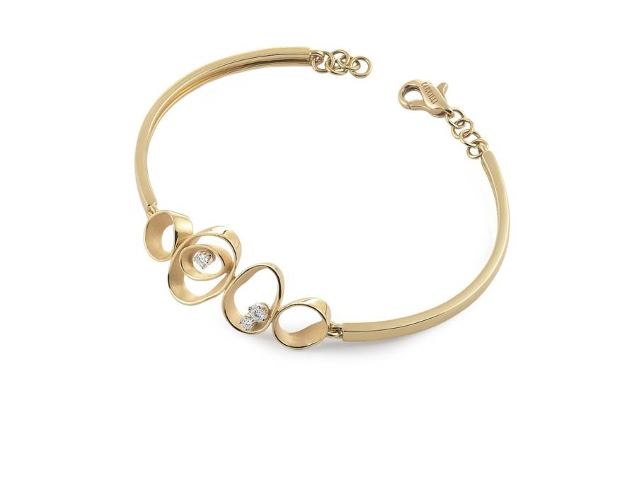 Dune Armband Yellow Sunrise Gold mit Brillanten 0,180ct