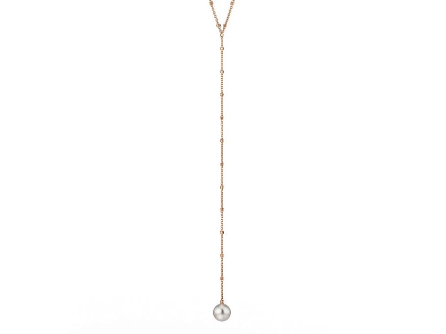 Delight Collier Rosegold mit Akoyaperle