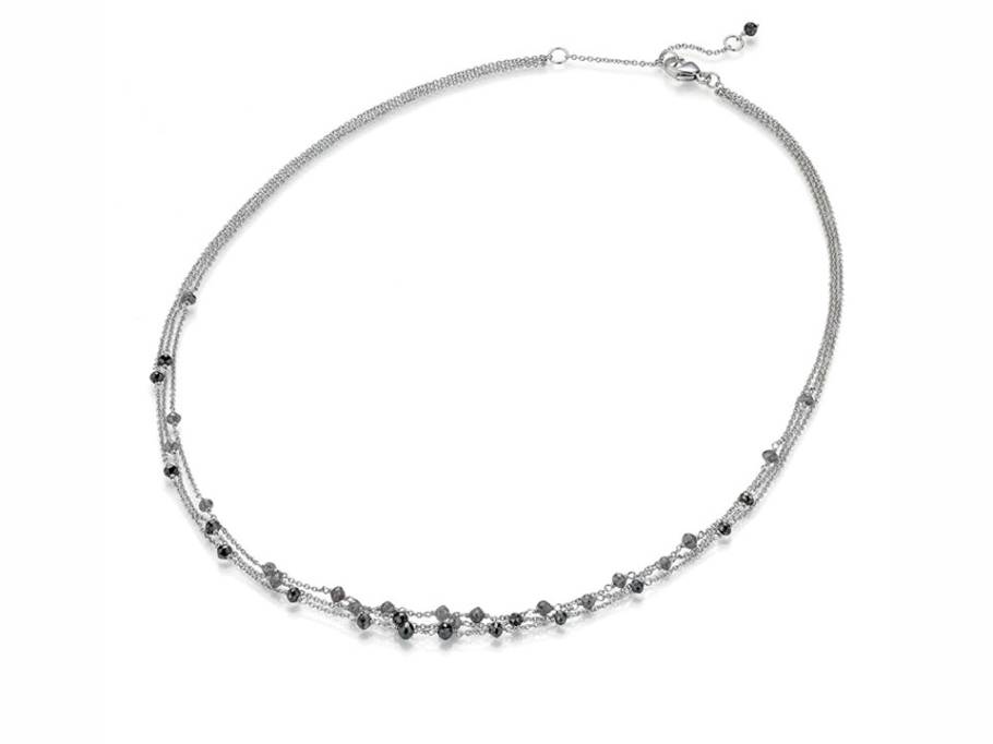 Castaway Collier Weißgold mit Diamanten