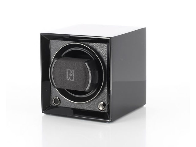 Gentlemen  1 Uhrenbeweger Holz schwarz Hochglanz