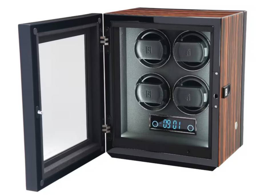 Gentlemen  4 Uhrenbeweger Makassar Fingerprint