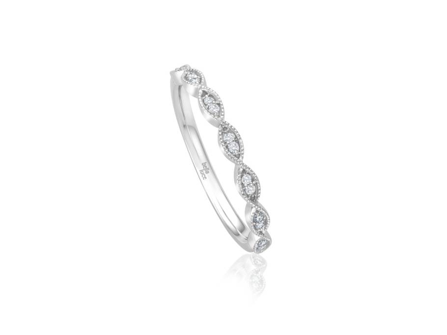 Bella Luce Ring Weißgold poliert mit Brillanten 0,070ct