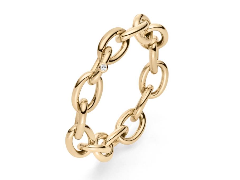 Armband Chaînon 14 oval Roségold