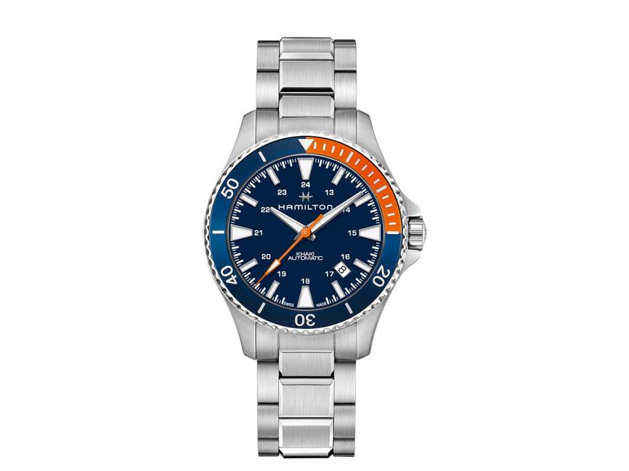 Khaki Navy Scuba Automatic Edelstahl blau Edelstahlband