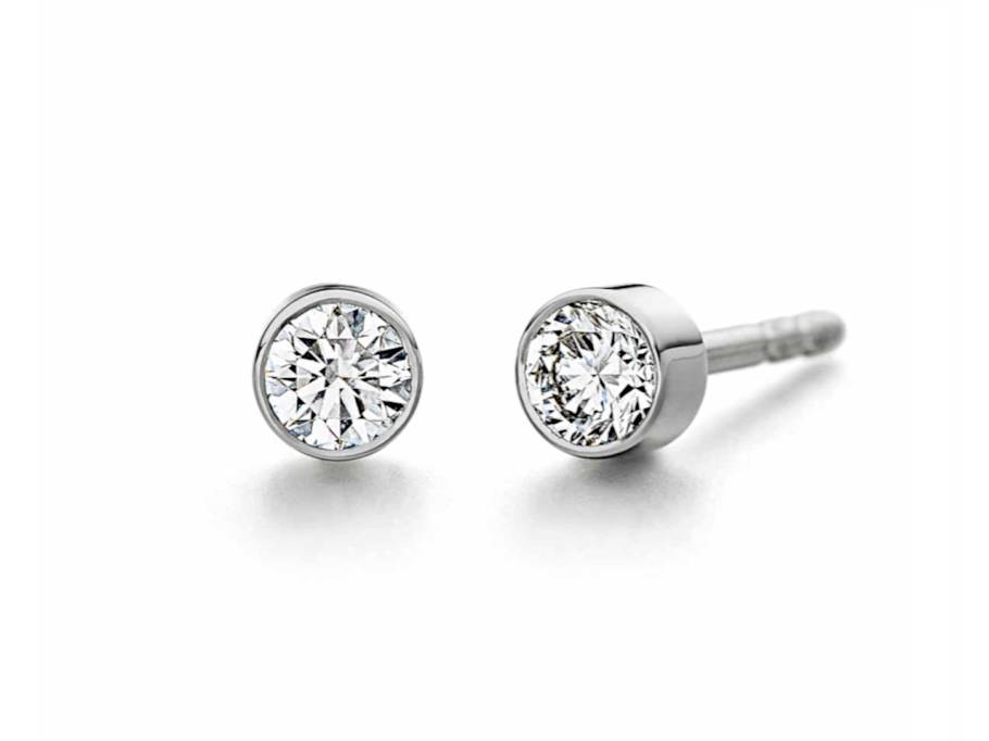 Falling in Love Ohrstecker Platin mit Brillanten 0,420ct