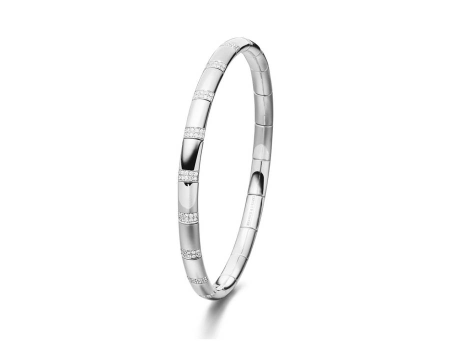 Tenero Armreif Platin mit 200 Brillanten 0,800 ct