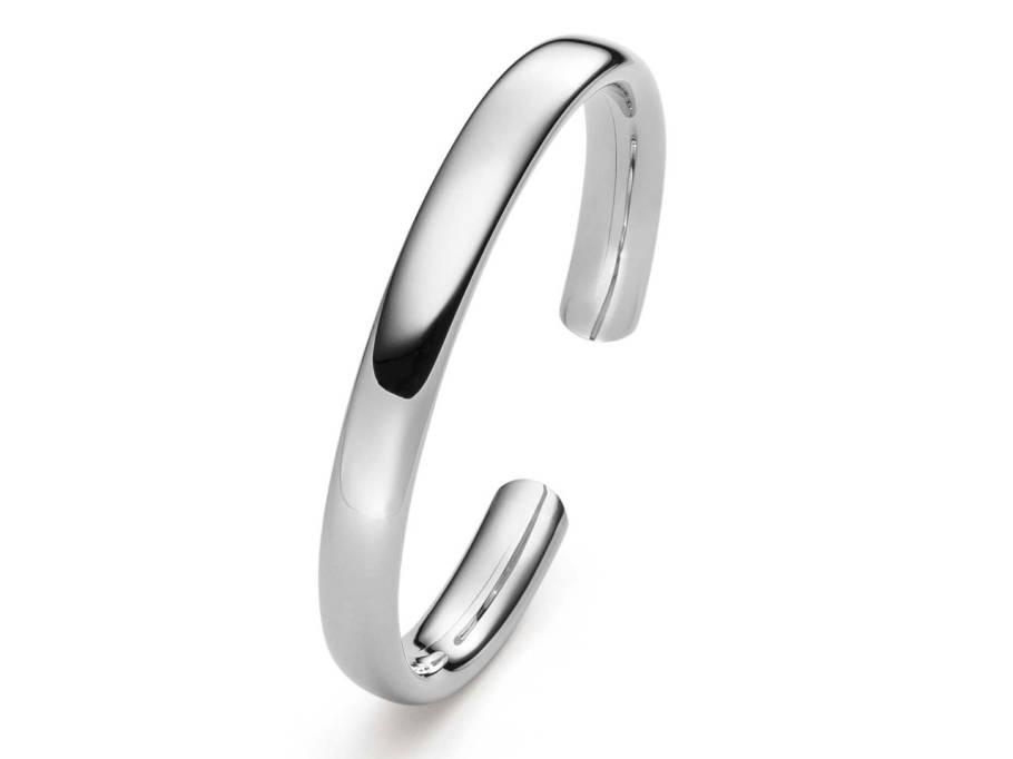 Flix.Flex Armreif oval Weißgold 9mm 