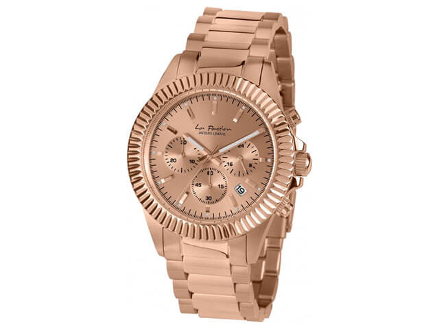 La Passion Quarz  Chrono    IP rosé Edelstahl rosé Edelstahlband