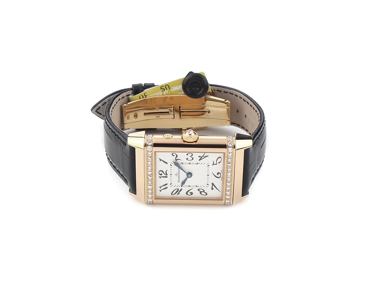 Jaeger LeCoultre Reverso Duetto Duo Handaufzug Ros gold silbernes