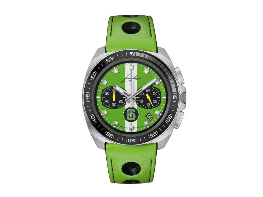 1972 Chronoscope Sports Edition 2026 Quarz Edelstahl 43mm grünes Zifferblatt grünes Lederband limitiert