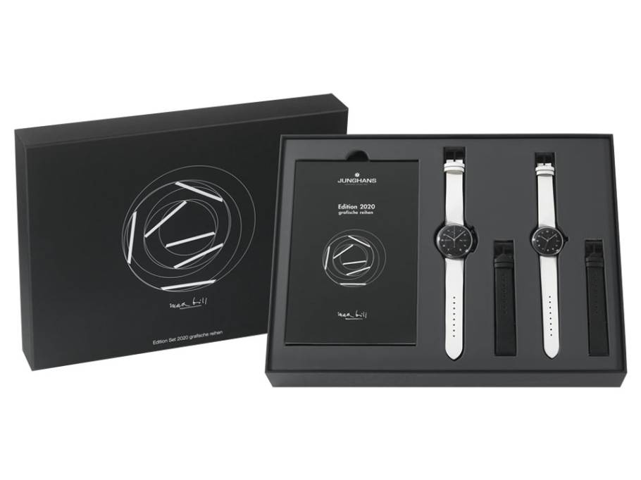 Max Bill Edition 2020 Set Chronograph und kleine Automatik